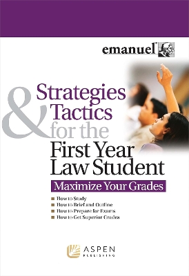 Strategies & Tactics for the First Year Student